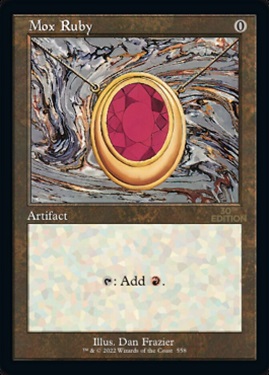 Mox Ruby 30th Anniversary Edition - Retro Frame